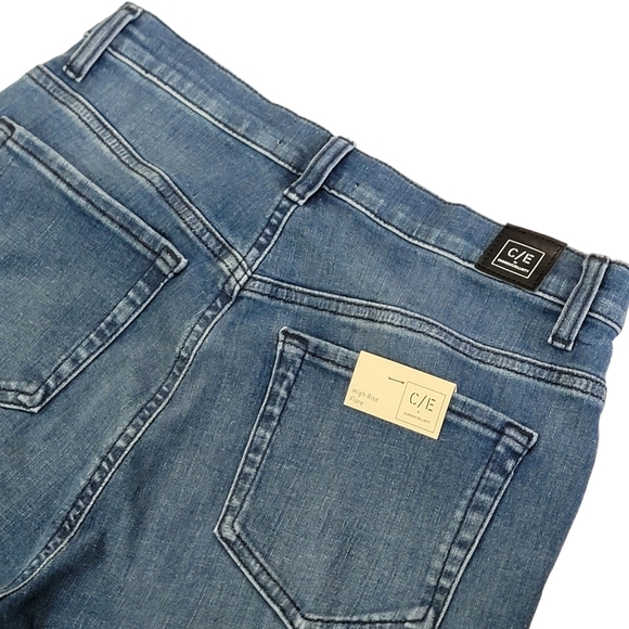 NEW Current Elliot High Rise Flare Denim Blue Jeans NWT Women's Size 27 - Picture 10 of 12